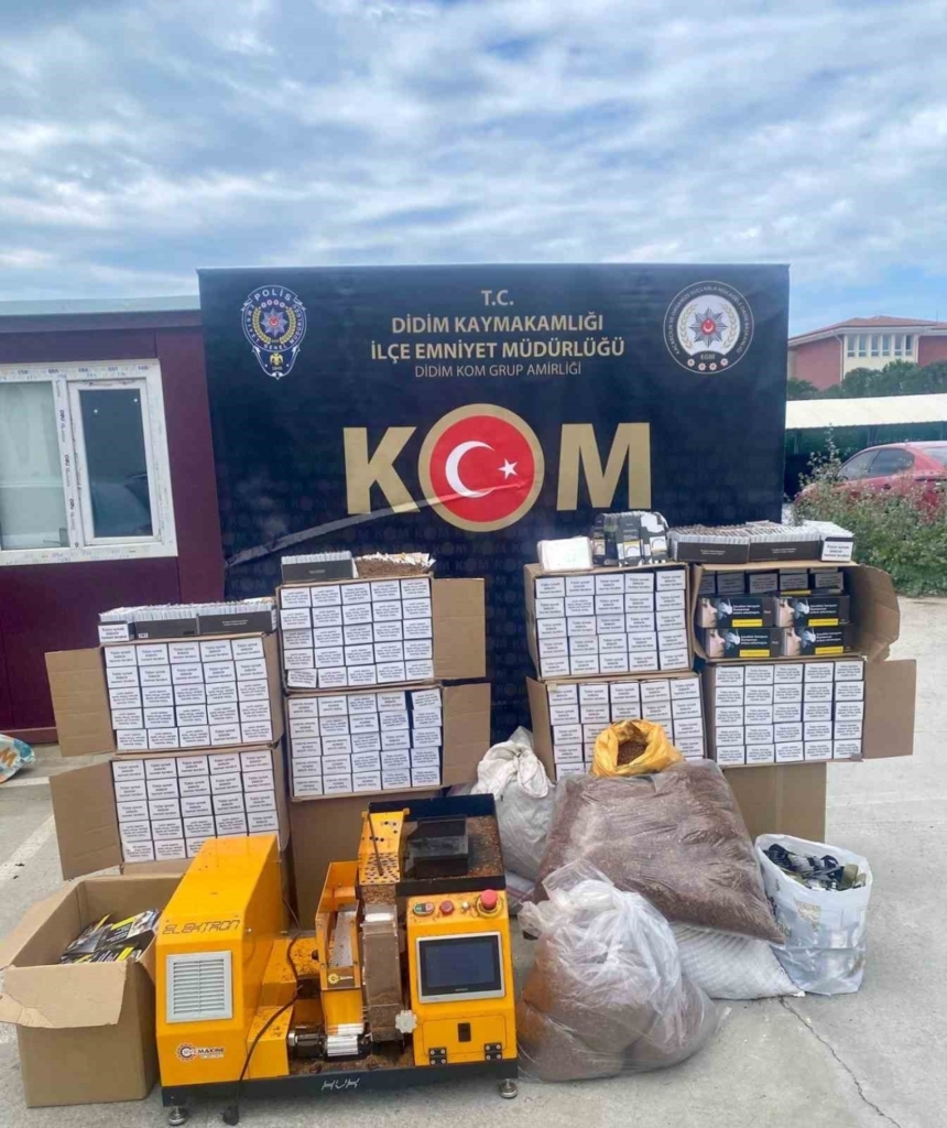 didimde 195 bin 900 adet doldurulmus makaron ele gecirildi 6bb0a0ef3b9a