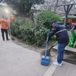 Efeler Belediyesi ekipleri Nevzat Biçer Parkı’nı temizledi