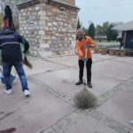 Efeler Belediyesi ekipleri Nevzat Biçer Parkı’nı temizledi