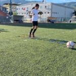 Geleceğin sporcuları antrenmanlarına devam ediyor