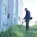 İncirliova’da okul bahçeleri temizlendi