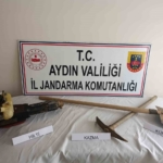 İzinsiz kazı yaptı, suçüstü yakalandı