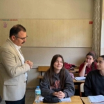Kaymakam Ateş liseli öğrencilerle bir araya geldi