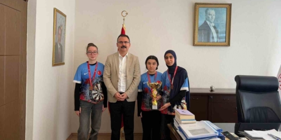 Kaymakam Ateş, Türkiye şampiyonası öncesi sporcuları ağırladı