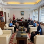 Kaymakam Ateş, Türkiye şampiyonası öncesi sporcuları ağırladı