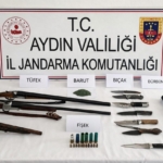 Köşk’te ruhsatsız silah ele geçirildi