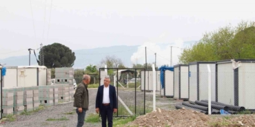 Köşk’te sokak hayvanları için barınak çalışması sürüyor