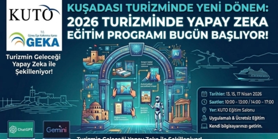 KUTO’da Yapay Zeka Eğitimi bugün başlıyor