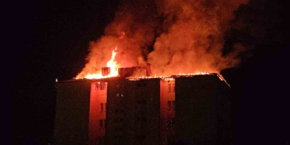 Nazilli Fen Lisesi yurdunda yangın paniği: 46 öğrenci tahliye edildi