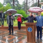 Nazilli’de 23 Nisan yağmur altında kutlandı