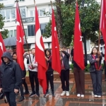 Nazilli’de 23 Nisan yağmur altında kutlandı