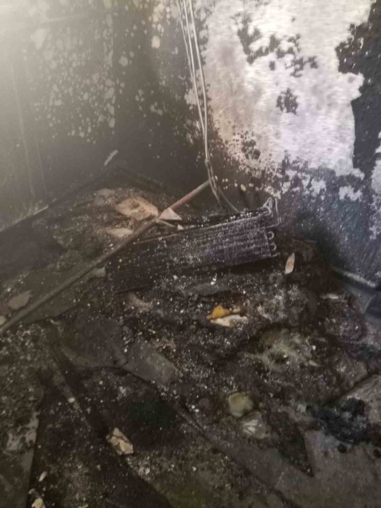 patlama sonrasi cikan yanginda engelli sahis hayatini kaybetti 5c2721a94f89