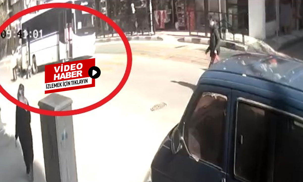 Tamir etmek istediği minibüsün altında kaldı! Böyle kurtardılar