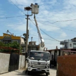 Sazlı’da leylekler yeni yuvasına kavuştu