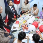 Söke Devlet Hastanesi’nde minik hastalara 23 Nisan sürprizi