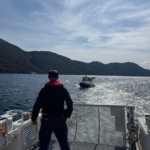 Sürüklenen teknedeki 2 kişi kurtarıldı