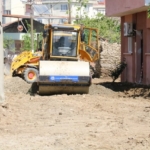 Yenipazar’da üstyapı atağı: Parke taşları yenileniyor