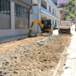 Yenipazar’da üstyapı atağı: Parke taşları yenileniyor