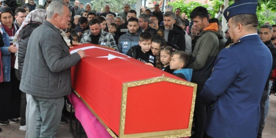 Uzman çavuşa acı veda
