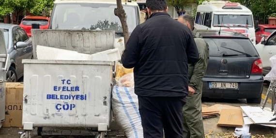Bu da neyin nesi: Aydın’da çöpten silah çıktı!