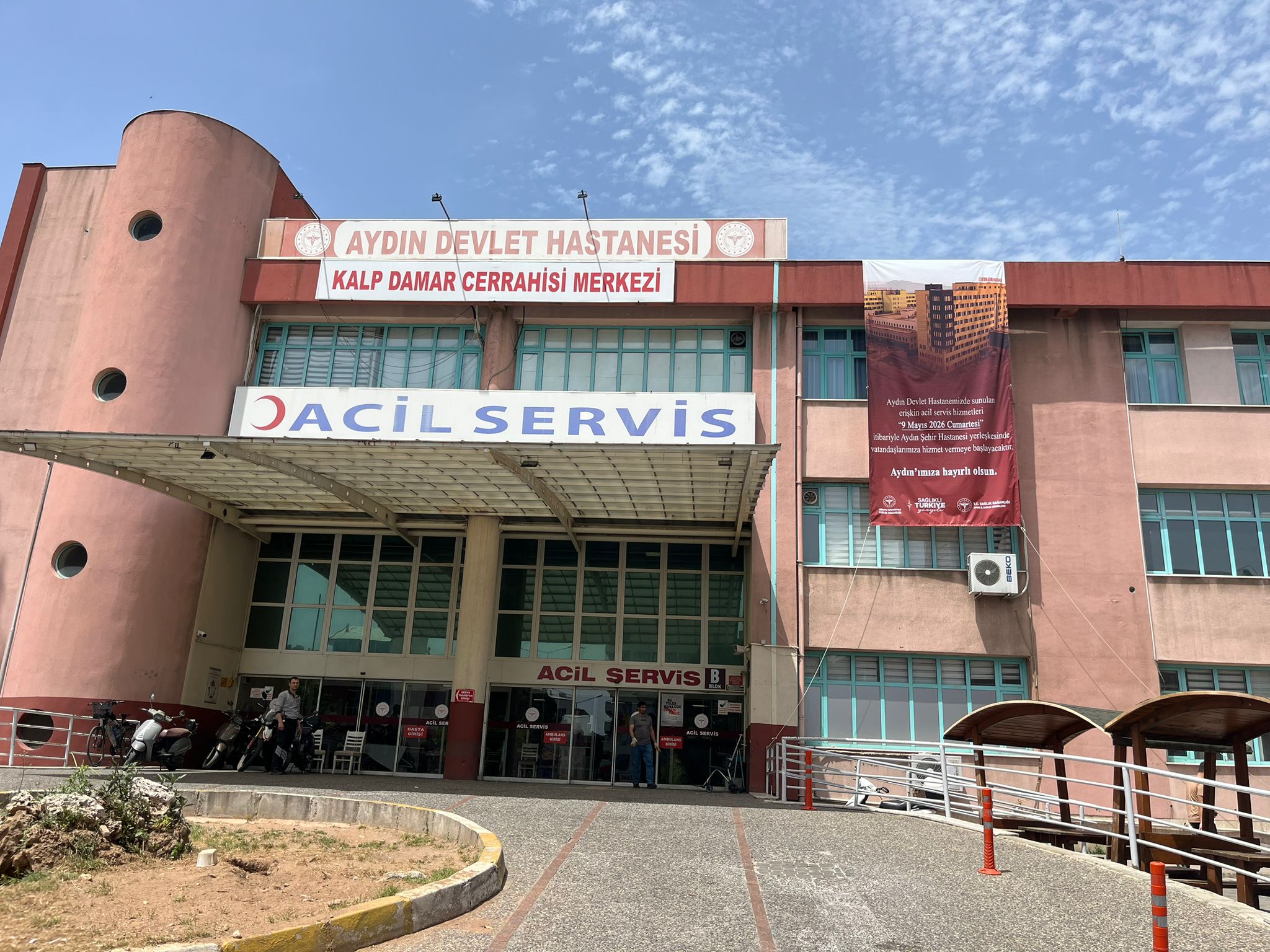 Aydın Devlet Hastanesinin kapıları artık kapandı 3 Aydın Devlet Hastanesinin kapıları artık kapandı