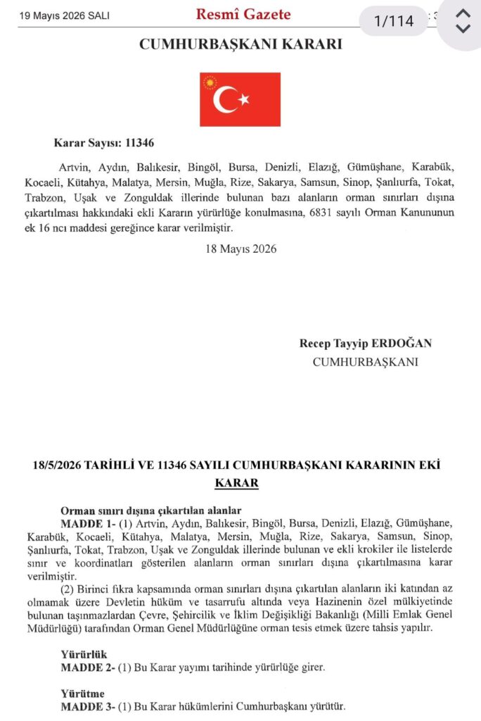 Aydın'da bazı alanlar orman sınırları dışına çıkarıldı! İşte Cumhurbaşkanlığı kararı 3 WhatsApp Image 2026 05 19 at 11.55.23