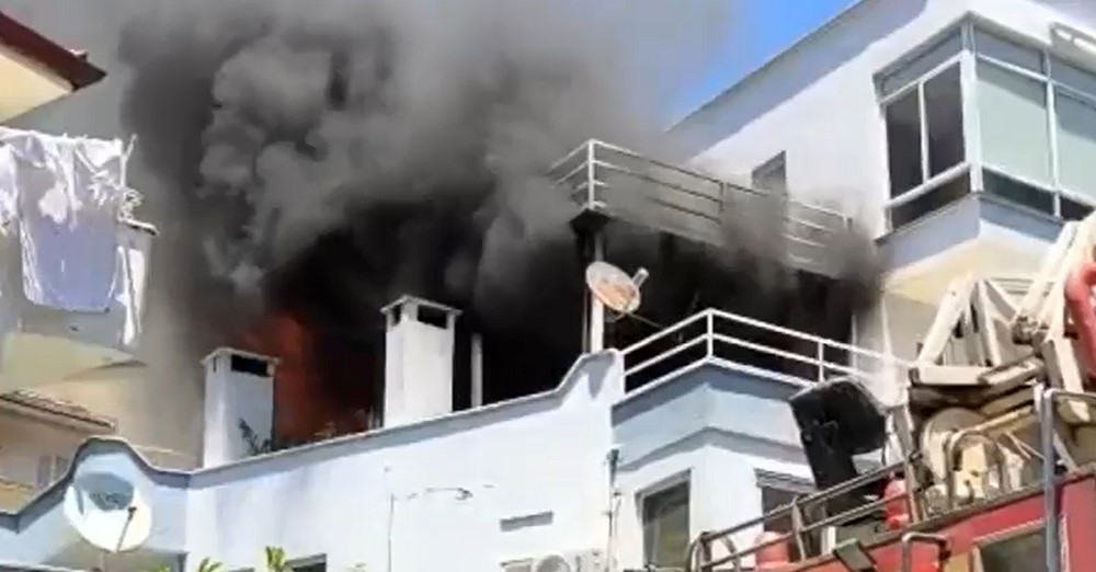 Balkonda mangal keyfi kötü bitti!