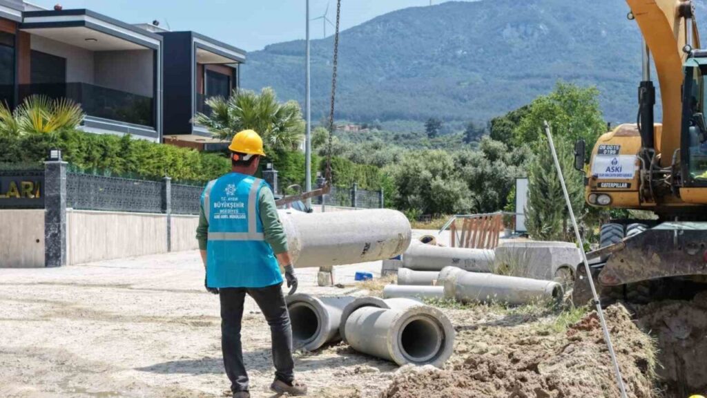 aydin buyuksehirden davutlarda altyapi yatirimi 5118da906a2c