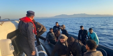 Aydın’da 18 düzensiz göçmen kurtarıldı