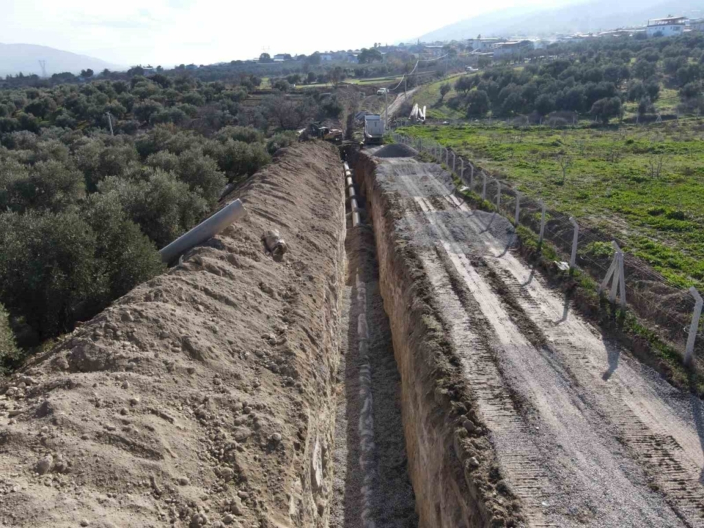 bozdogan ovasi sulama insaati devam ediyor 5e84558e218b