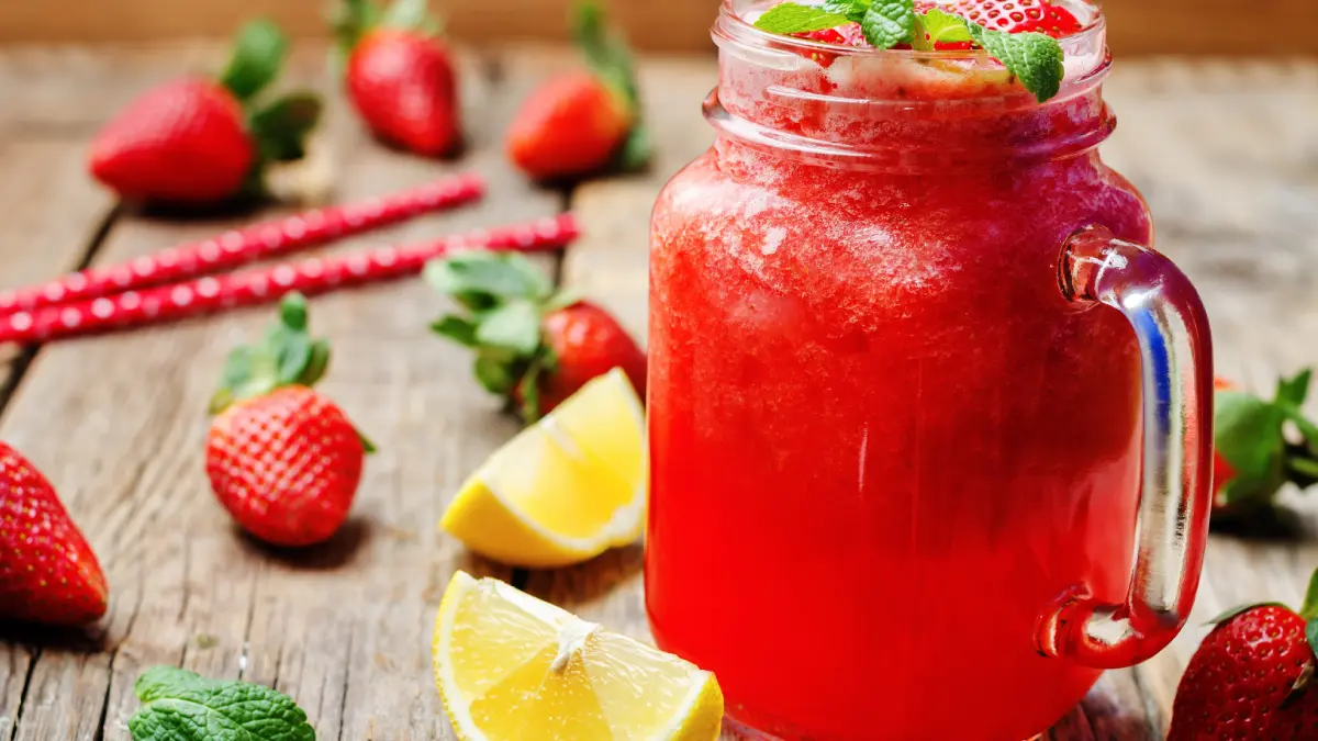 Evde Çilekli Limonata Tarifi: Ferahlatıcı ve Sağlıklı Yaz İçeceği