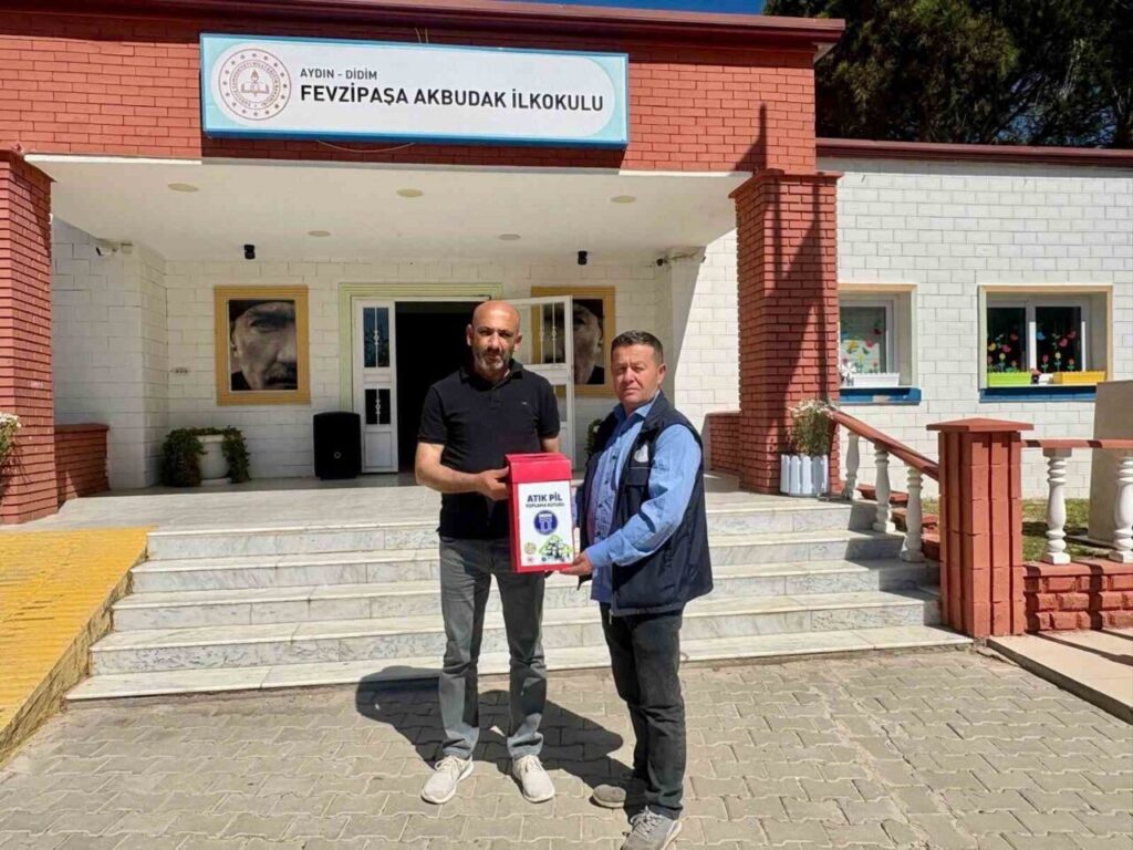 didimde atik piller geri donusume kazandiriliyor 2b642b05c84b