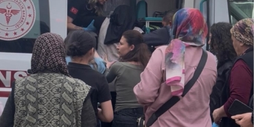 Dumanları gören yaşlı kadın fenalaştı