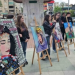 Fen Lisesi öğrencilerinden sanata dokunan etkinlik