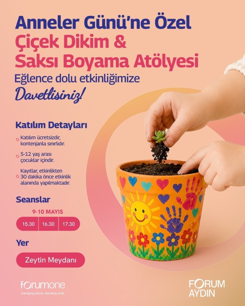 forum aydinda anneler gunu ciceklerle kutlanacak 020725c5e783
