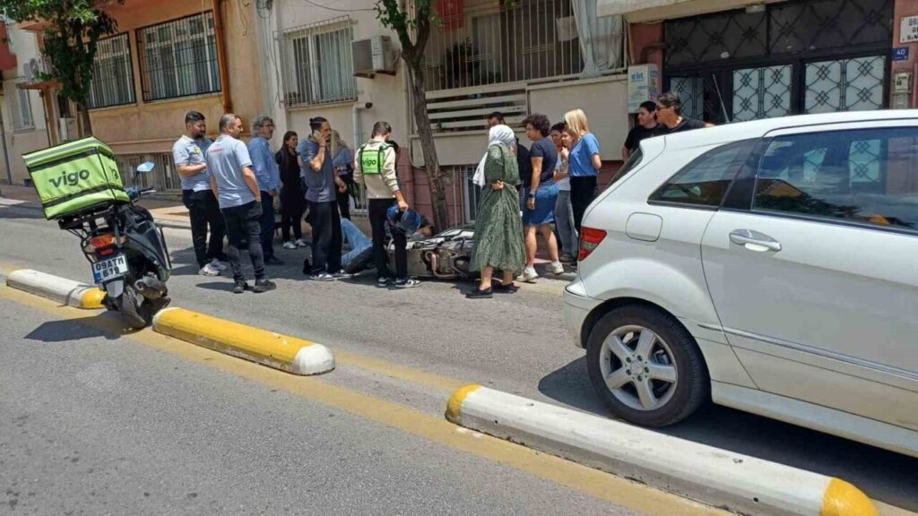 Aydın'da karşı şeride geçen otomobil ile motosiklet çarpıştı: 1 yaralı 3 karsi seride gecen otomobil ile motosiklet carpisti 1 yarali babda7efd279