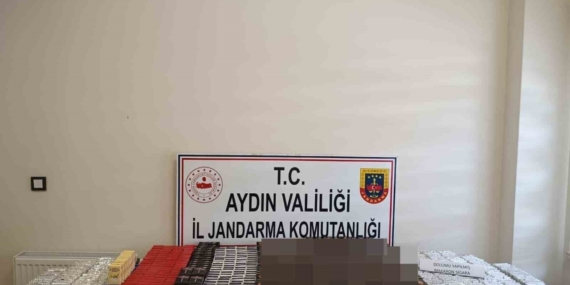 Koçarlı’da kaçak sigara operasyonu