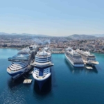 Kuşadası’na 4 gemi ile 10 bin 800 turist geldi