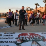 Kuşadası’nda 1 Mayıs kutlamaları Ömer Günel mitingine döndü