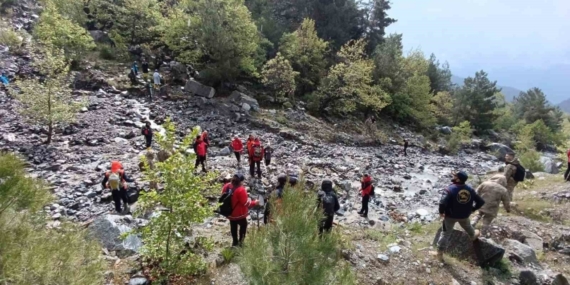 Nazilli Belediyesi NAFAD ekipleri kayıp vatandaş için seferber oldu