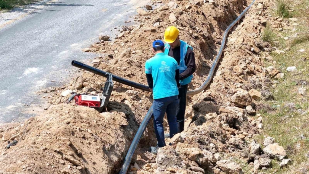 sahnalida icme suyu hatti yenileniyor 449c40219857