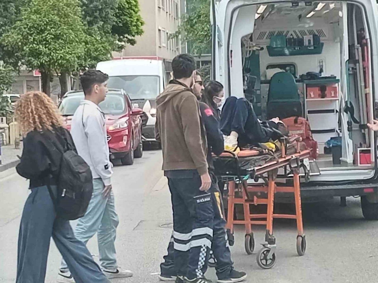 ticari arac ile motosiklet carpisti 1 yarali 5577e1282d0a