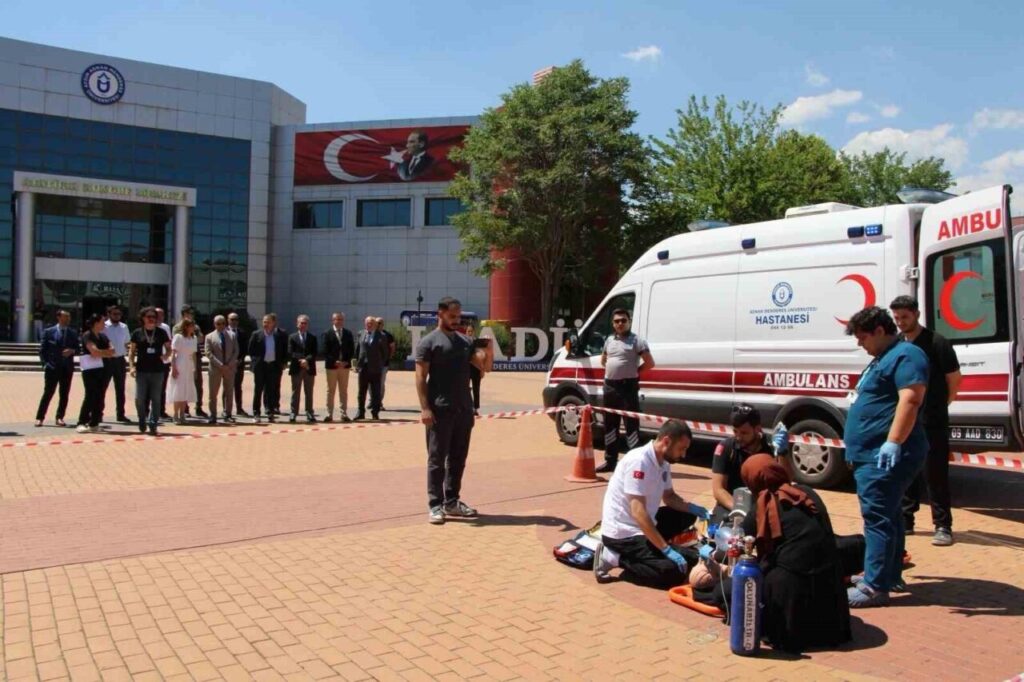ADÜ’de tatbikat başarıyla yapıldı 4 adude tatbikat basariyla yapildi 5bef1e01f046