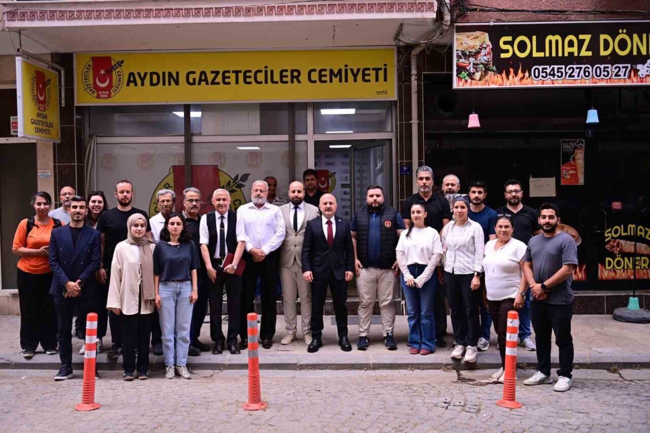 Aydın basınıyla bir araya gelen Vali Varol: “Basını önemli bir paydaş olarak görüyoruz”
