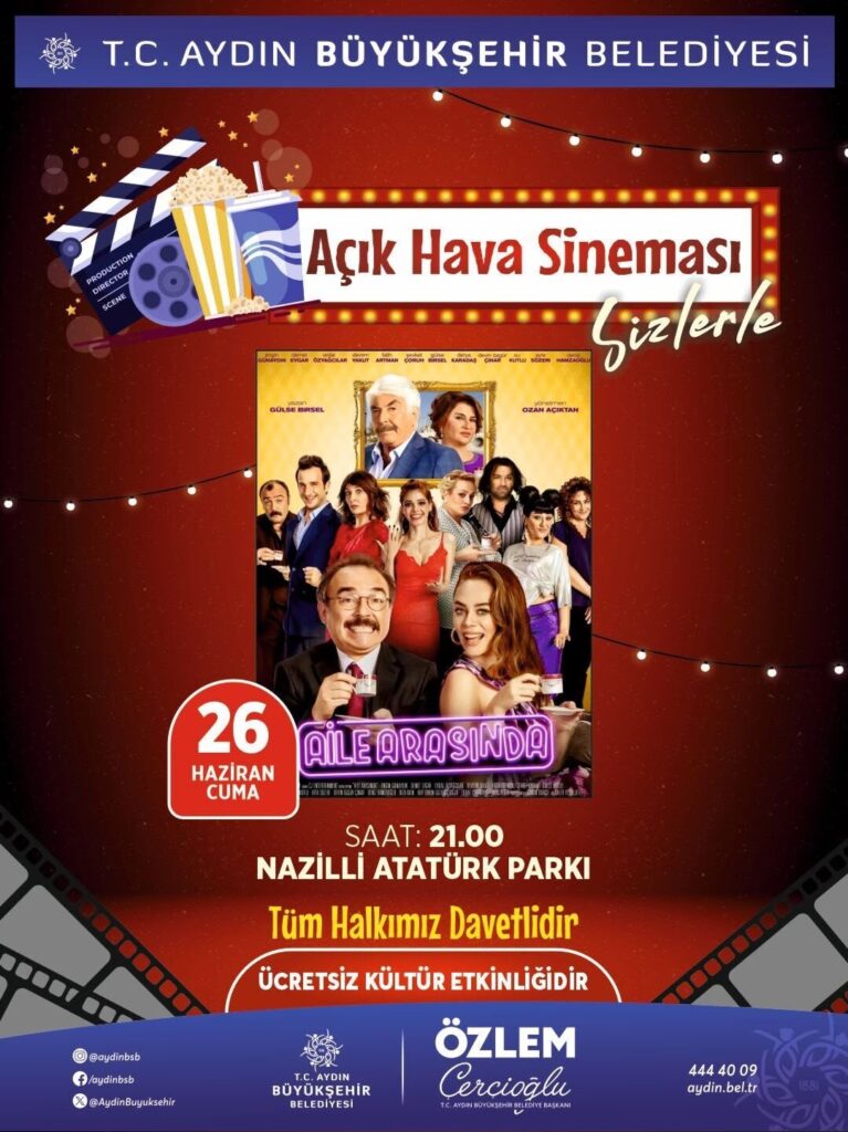 aydin buyuksehir belediyesi vatandaslari acik hava sinemasi etkinlikleri ile bulusturacak f790cbcab3c2