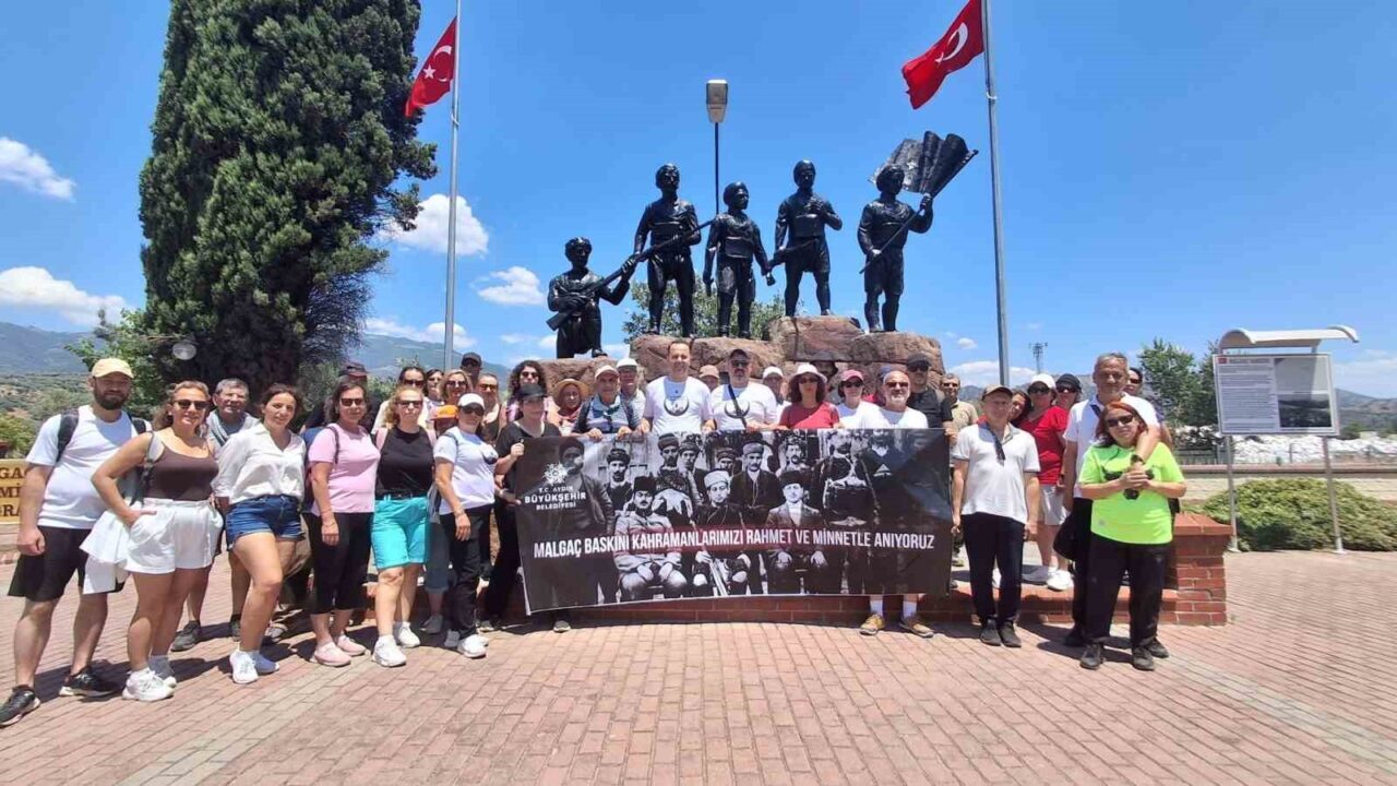 Aydın’da Malgaç Baskını’nın yıl dönümünde anlamlı yürüyüş 5 Aydın’da Malgaç Baskını’nın yıl dönümünde anlamlı yürüyüş