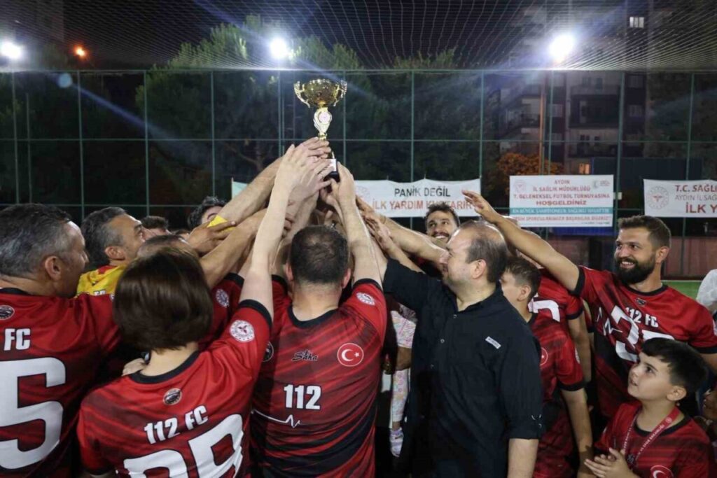 aydinda saglik calisanlarinin futbol heyecani sona erdi 17315038e03e
