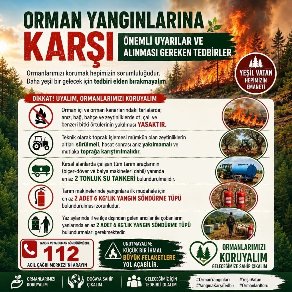 Bozdoğan'a yangın uyarısı! 3 bozdogan ilce tarimdan yangin riskine karsi uyari 9f1e78699aa8