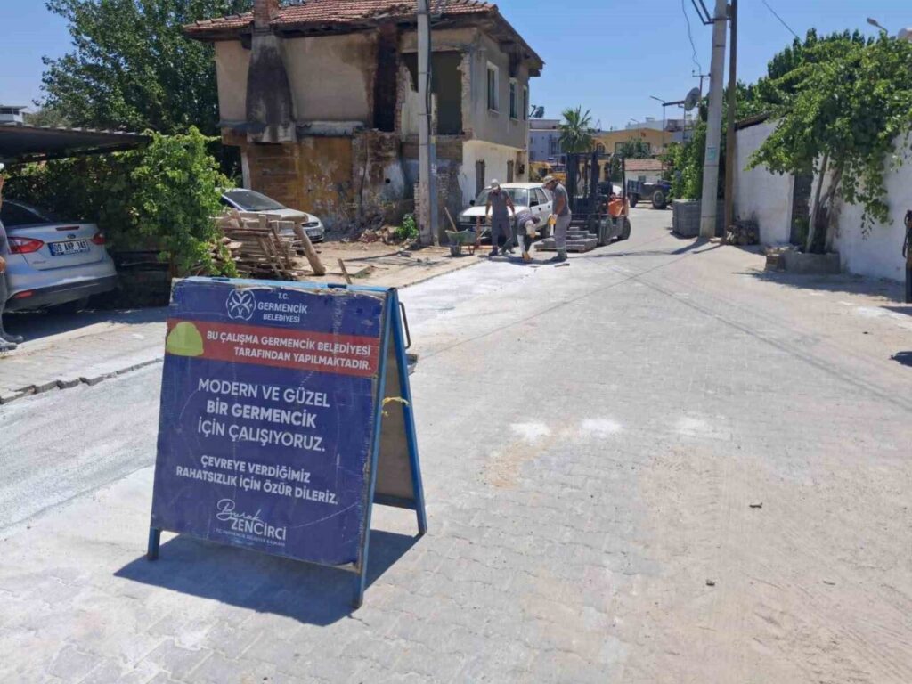 germencikte yol ve cevre duzenleme calismalari suruyor 72346116a5a7