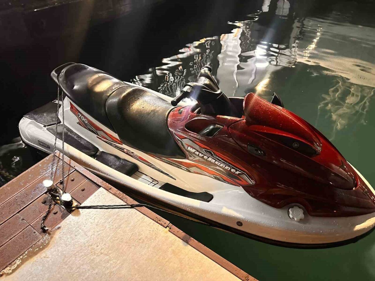 Jet-ski ile kaçtı, Milli Park’ta yakalandı